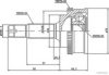 HERTH+BUSS JAKOPARTS J2822135 Joint Kit, drive shaft
